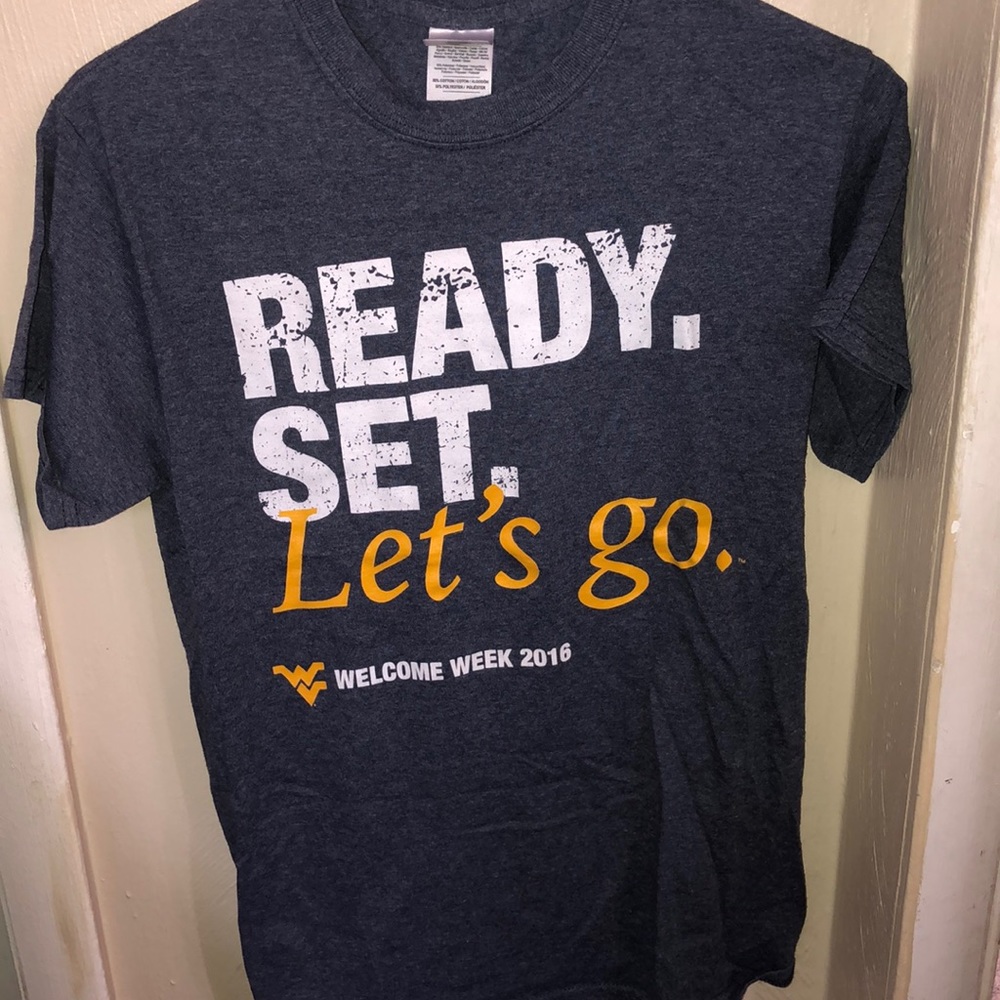 WVU LETS GO T SHIRT